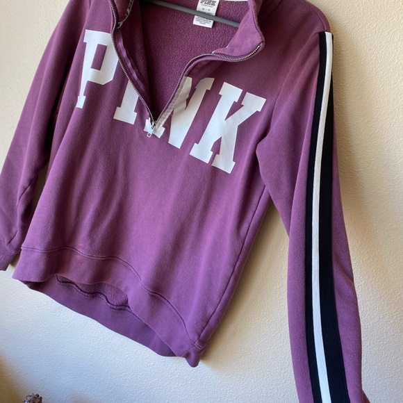 Dark Mauve PINK Quarter Zip - Picture 3 of 6